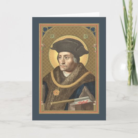 St. Thomas More (SAU 026) Blank Wenskaart 1 Kaart (Voorkant)