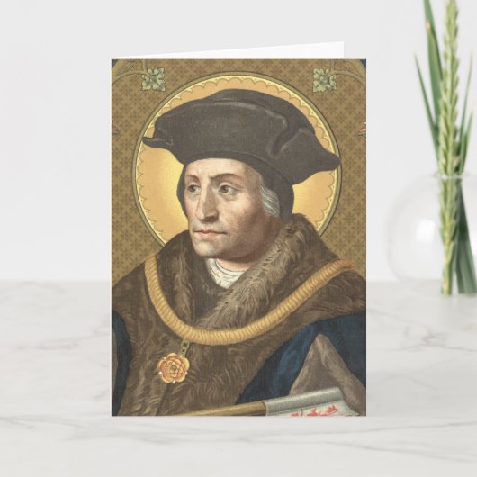 St. Thomas More (SAU 026) Blank Wenskaart 2 Kaart (Voorkant)