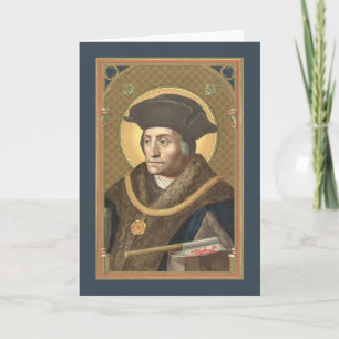 St. Thomas More (SAU 026) Lege Wenskaart 1 Kaart