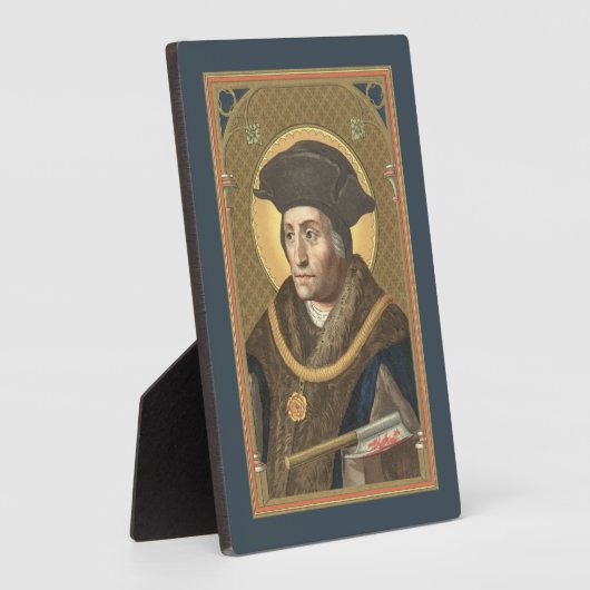 St. Thomas More (SAU 026) Plaque #1 5"x7" Fotoplaat (Zijkant)