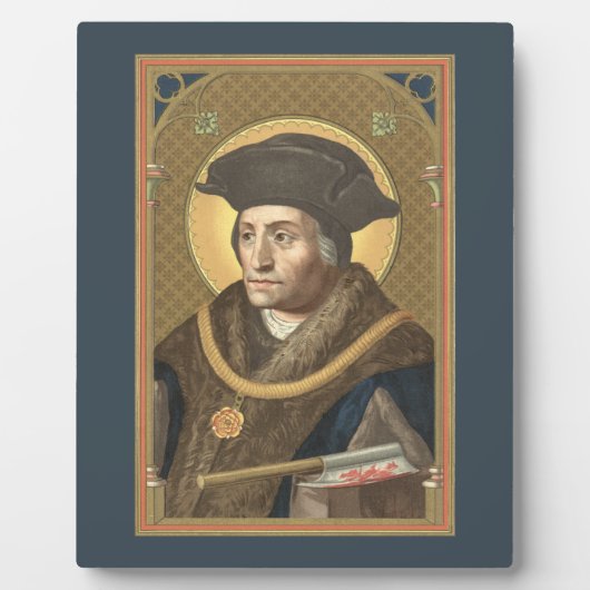 St. Thomas More (SAU 026) Plaque 1 8 x 10" Fotoplaat (Voorkant)
