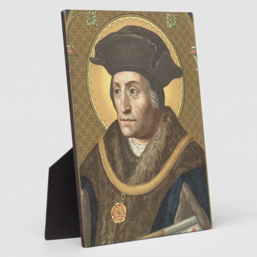 St. Thomas More (SAU 026) Plaque 2 8 x 10" Fotoplaat (Zijkant)