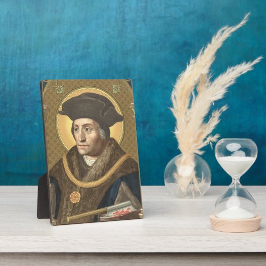 St. Thomas More (SAU 026) Plaquette 2 5"x7" Fotoplaat (Zijkant)