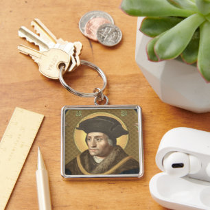 St. Thomas More (SAU 026) Premium Metaal Sleutelhanger