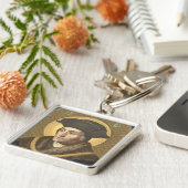 St. Thomas More (SAU 026) Premium Metal Sleutelhanger (Zijkant)
