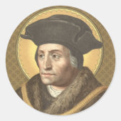 St. Thomas More (SAU 026) Ronde Sticker (Voorkant)