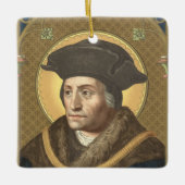St. Thomas More (SAU 026) Square Keramisch Ornament (Voorkant)