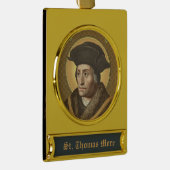 St. Thomas More (SAU 026) Verguld Banner Ornament (Rechts)