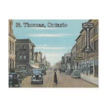 St. Thomas, Ontario - Talbot Street 1935
