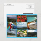 St. Thomas Photo Collage Briefkaart (Voorkant / Achterkant)