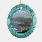 St Thomas Porthole Keramisch Ornament (Links)
