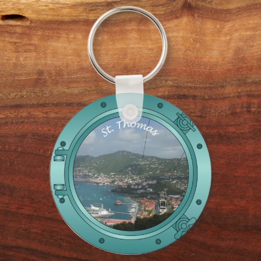 St Thomas Porthole Sleutelhanger (Voorkant)