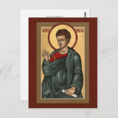 St. Thomas Prayer Card Briefkaart (Voorkant / Achterkant)