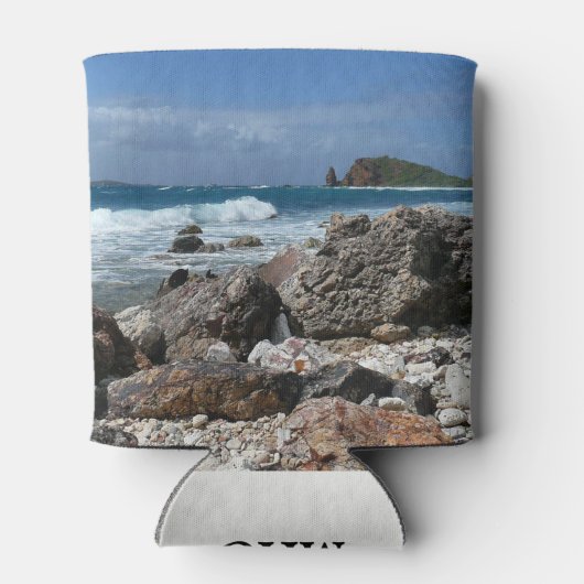 St. Thomas Rocky Beach Blikjeskoeler (Achterkant)