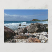St. Thomas Rocky Beach Briefkaart (Voorkant)