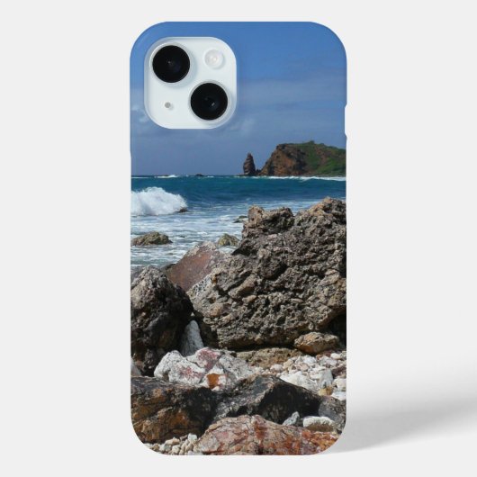 St. Thomas Rocky Beach Case-Mate iPhone Case (Achterkant)