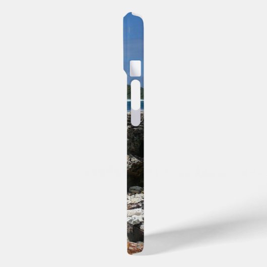St. Thomas Rocky Beach Case-Mate iPhone Case (Achterkant / Links)