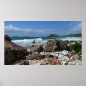 St. Thomas Rocky Beach Poster (Voorkant)