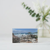St. Thomas Rocky Beach Visitekaartje (Staand voorkant)