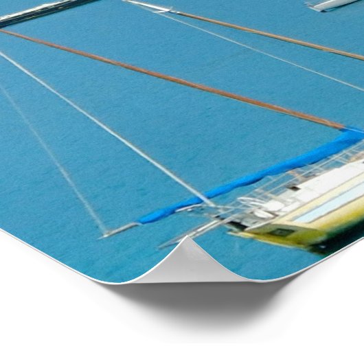 St. Thomas Sailbots Poster (Hoek)