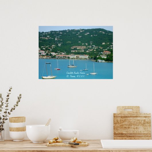 St. Thomas Sailbots Poster (Keuken)