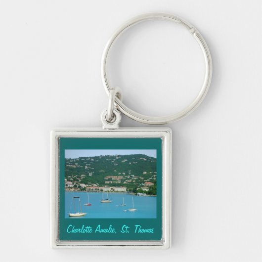 St. Thomas Sailbots Sleutelhanger (Voorkant)