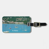 St. Thomas Sailships Personalized Bagagelabel (Voorkant horizontaal)