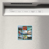 St. Thomas - Schilderachtig fotocollage Magneet (Insitu (Vaatwasser))