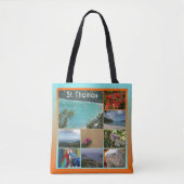 St. Thomas - Schilderachtig fotocollage Tote Bag (Voorkant)