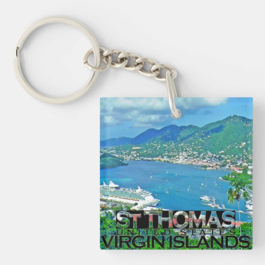 St Thomas Sleutelhanger (voorkant)