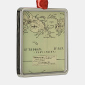 St Thomas, St Jan, St Crook Metalen Ornament (Rechts)