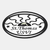 St Thomas Sticker (Voorkant)