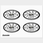 St Thomas Sticker (Vel)