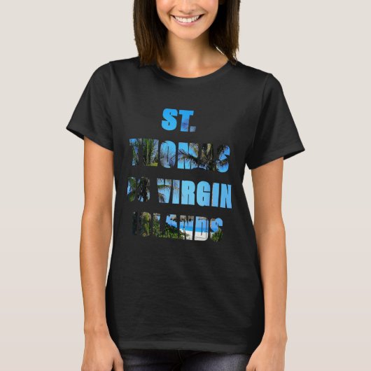 ST Thomas strandhemden T-shirt (Voorkant)