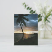 St. Thomas Sunset Postcard Briefkaart (Staand voorkant)