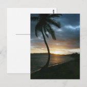 St. Thomas Sunset Postcard Briefkaart (Voorkant / Achterkant)