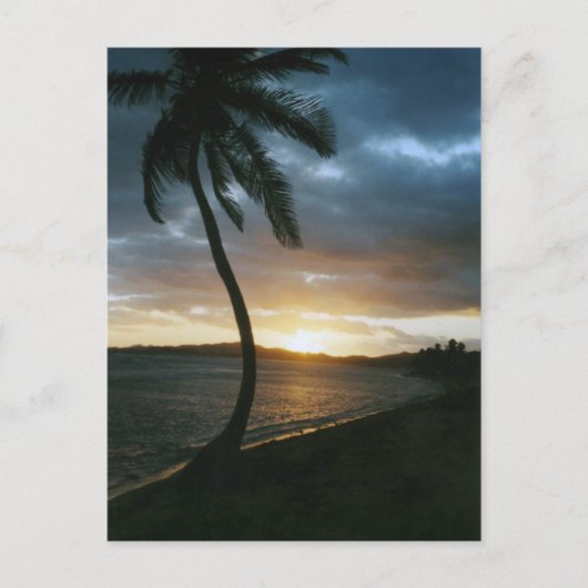St. Thomas Sunset Postcard Briefkaart (Voorkant)