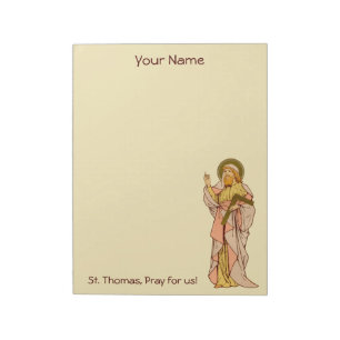 St. Thomas the Apostle (RLS 18) 8,5 x11" Notitieblok
