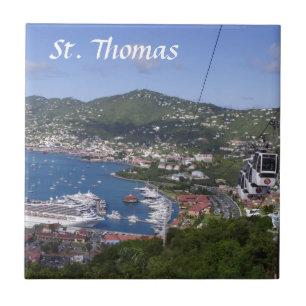 St Thomas Tile Trivet Tegeltje