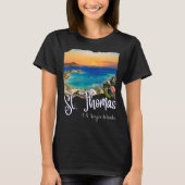 St. Thomas U.S. Maagdeneilanden Vakantie St Thomas T-shirt (Voorkant)
