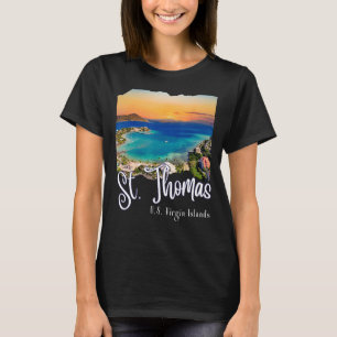 St. Thomas U.S. Maagdeneilanden Vakantie St Thomas T-shirt
