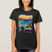 St. Thomas U.S. Maagdeneilanden Vakantie St Thomas T-shirt (Voorkant)