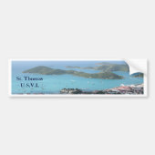 St. Thomas U.S.V.I. Bumpersticker (Voorkant)