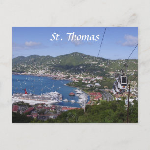 St Thomas Uitzicht Briefkaart