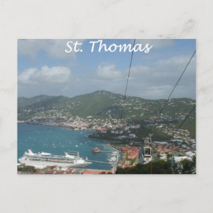 St Thomas Uitzicht Briefkaart