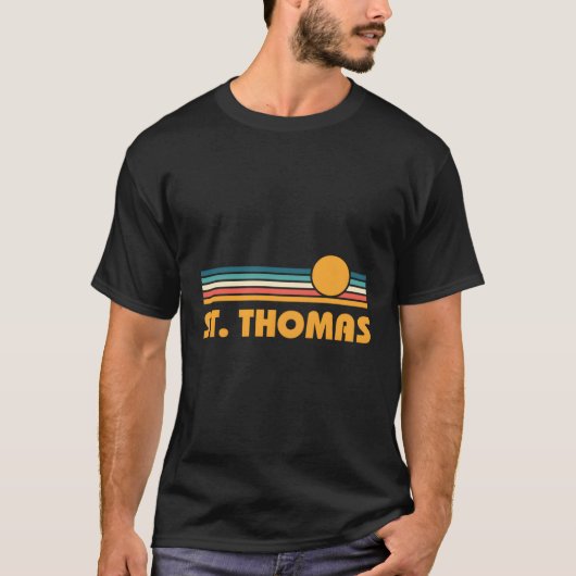 St Thomas US Maagdeneilanden T-shirt (Voorkant)