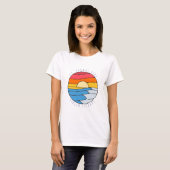 St. Thomas USVI Beach Sunset T-shirt (Voorkant volledig)