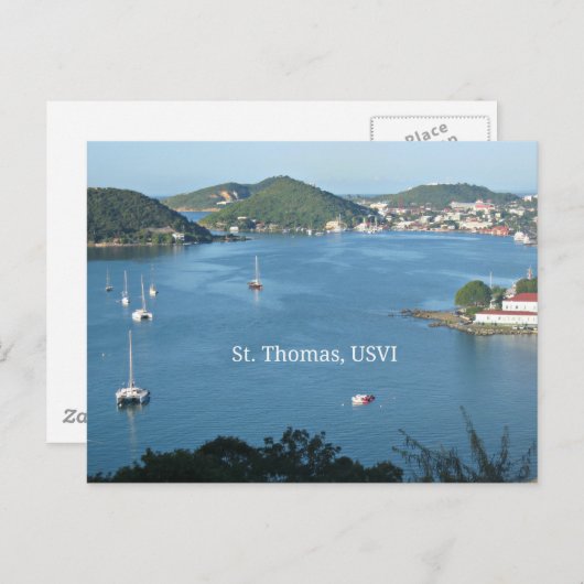 St. Thomas, USVI Briefkaart (Voorkant / Achterkant)