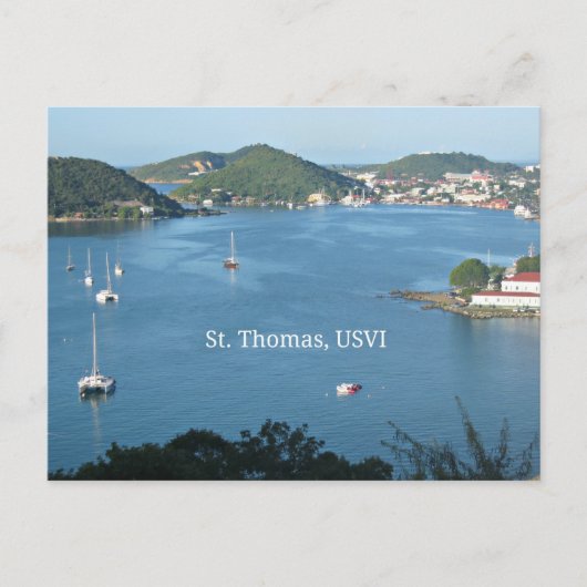 St. Thomas, USVI Briefkaart (Voorkant)