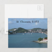 St. Thomas USVI Briefkaart (Voorkant / Achterkant)